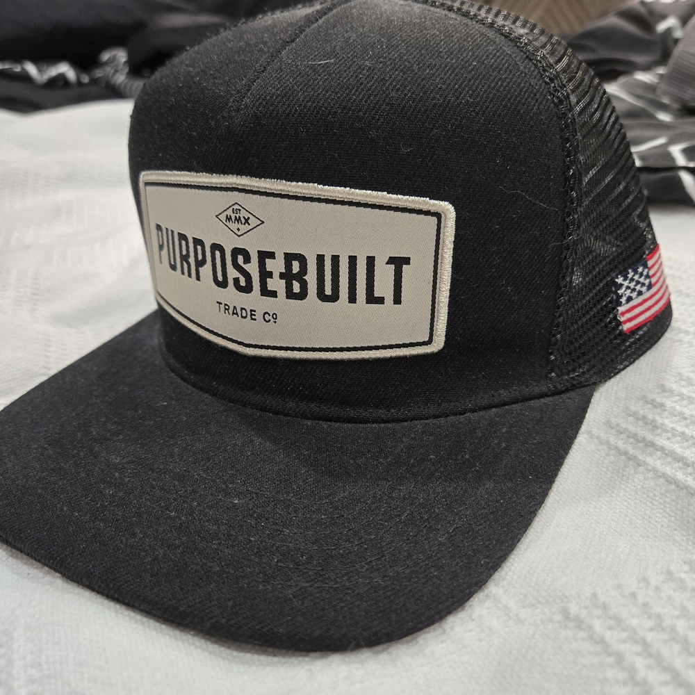 Black Trucker Hat